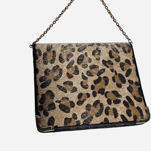 Leopard Print Crossbody Purse